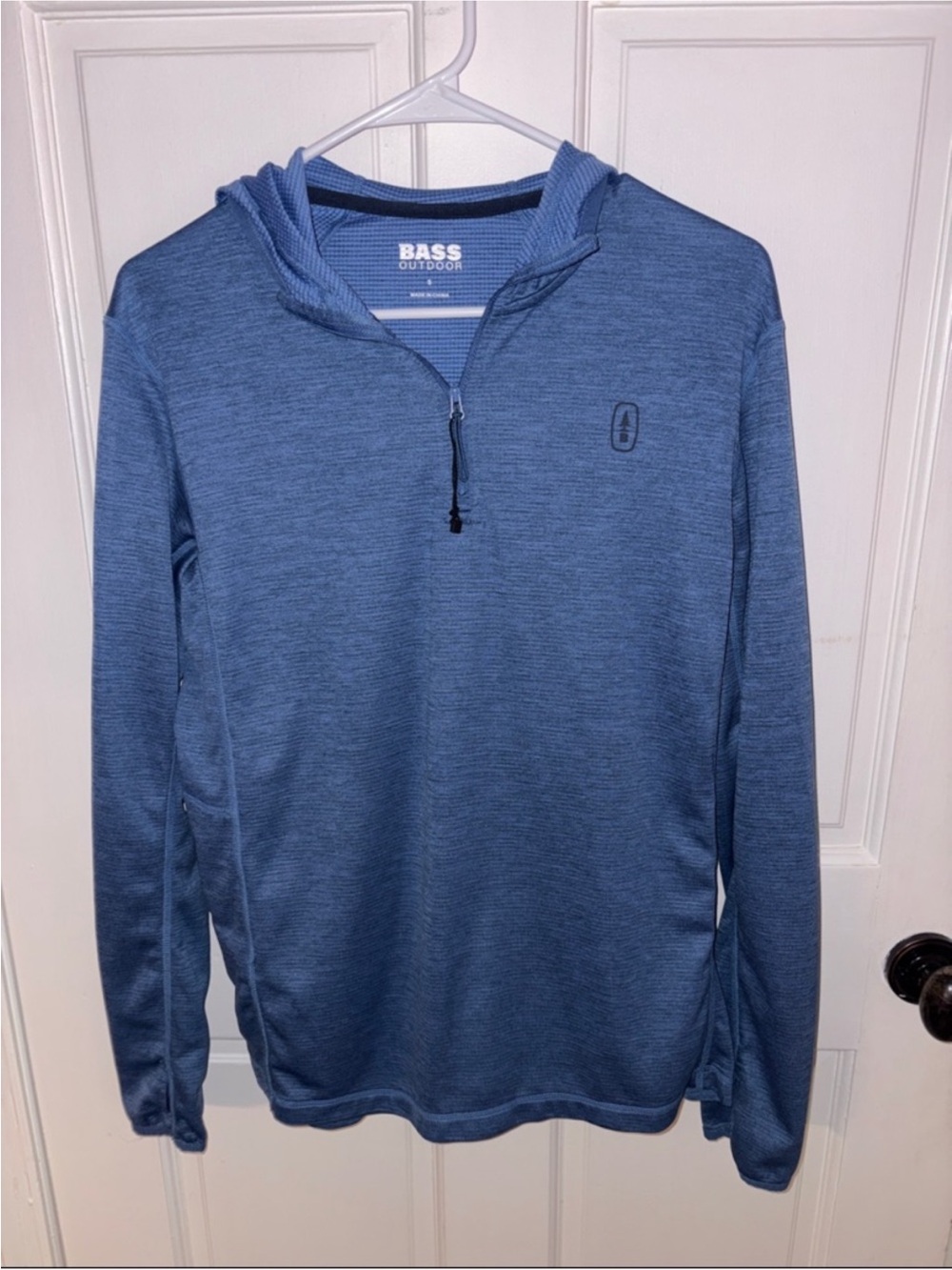 Bass Outdoor Hooded Quarter-zip Pullover